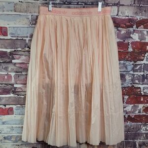 Adidas Originals Pale Pink Pleated Skirt